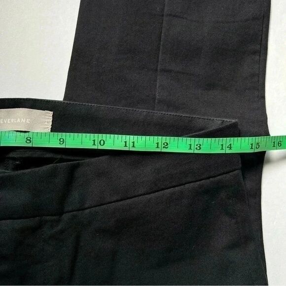 Everlane Black The Lightweight Straight-Leg Crop Size 4 - Picture 5 of 8